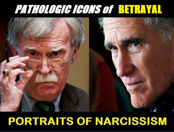 Bolton and Romney profiles in narcissism and betrayal Bolton and Romney profiles in narcissism and betrayal