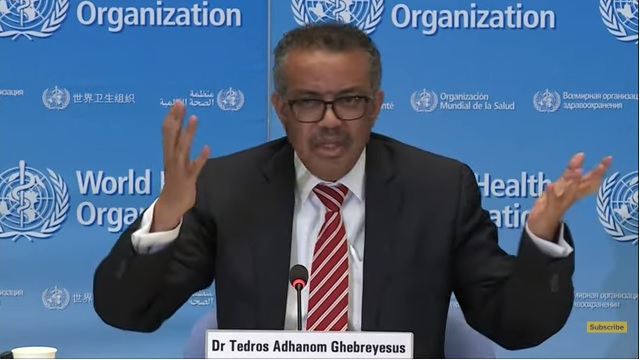 WHO Director-General Tedros Adhanom Ghebreyesus attributing criticism of his coronavirus response to racism WHO Director-General Tedros Ghebreyesus coronavirus response