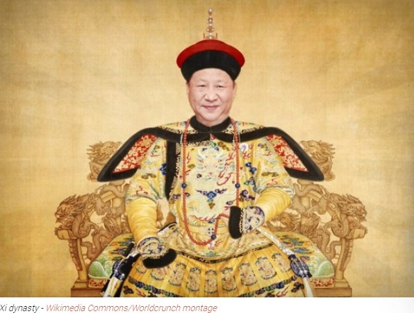 Xi Jinping portrayed as Emperor of China Xi Jinping portrayed as Emperor of China